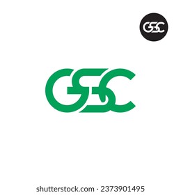 Letter GSC Monogram Logo Design