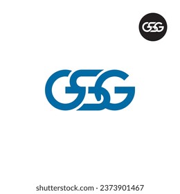 Letter GSG Monogram Logo Design