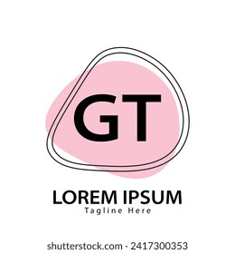 letter GT logo. GT logo design vector illustration for creative company, business, industry