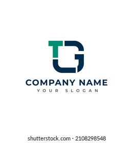 Letter GT logo vector design