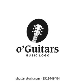 Letter Guitar style logo design