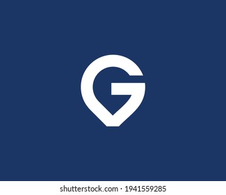 letter gv logo design vector template