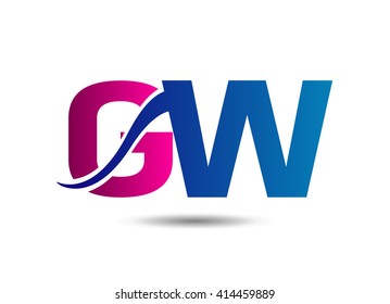 letter GW linked logo
