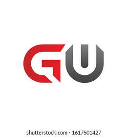 letter GW Linked Logo Vector Template. Initial GW Logo Design