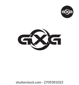 Letter GXG Logo Initials Acronym