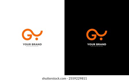 Letter GY digital logo. gy icon, vector illustration design