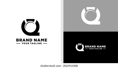 LETTER GYM LOGO FITNESS BOLD EDITABLE