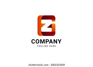 Letter GZ or ZG Logo Template