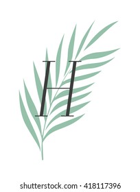 letter H