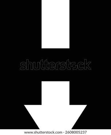 Letter H with arrow design vector