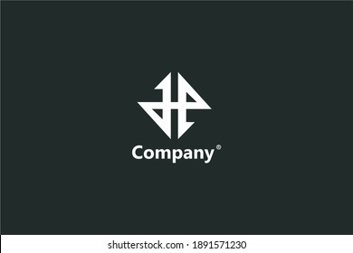 Letter H Axe Logo you can use that as Company Logo and Business branding identity who use H as initial