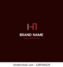 Letter H Building City Outline Modern Business Logo