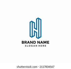 Design-Inspiration für das Logo von Letter H