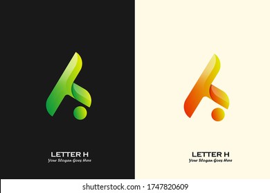 The letter H can be for a simple, unique and cool logo