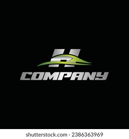 Letter H Car Auto logo design, Automotive logo icon templates, suitable for your business