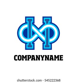 letter h creative company logo