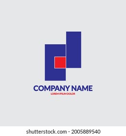 Letter h and d vector icon. Minimalist h and d letter design and leaf logo illustration