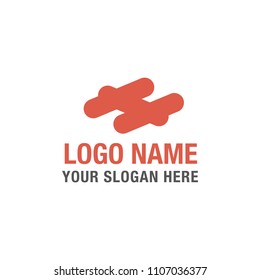 Letter H Design Logo Template