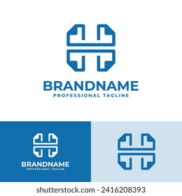 Letter H Document Logo, suitable for business related to Document with H initial