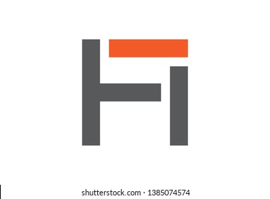 letter h and f flat