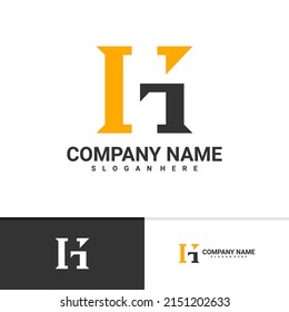 Buchstabe H G Logo, Vektorvorlage, Design-Konzepte für kreatives G H-Logo