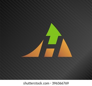 Letter H icon design
