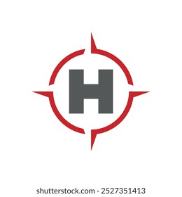 Letter H Icon Vector Logo Template