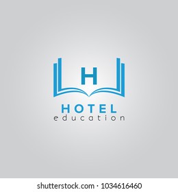 Letter H initial Business Education Logo
