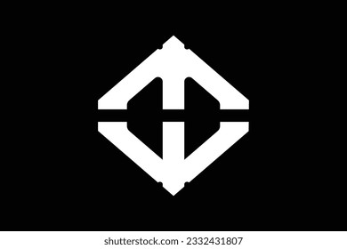 Letter H line logo design. Vector abstract logo design templates. Usable for Business and Branding Logos. Flat Vector Logo Design Template Element