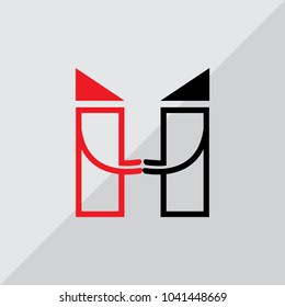 Letter H Logo