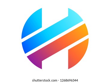 letter H logo