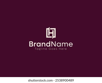 Letra Logotipo H | Logotipo Carta