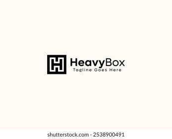 Buchstabe H-Logo | Buchstabenlogo