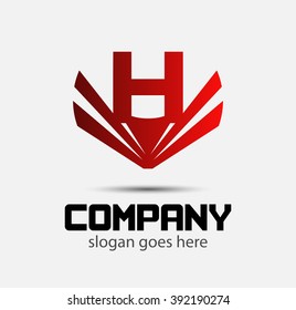 Letter H logo
