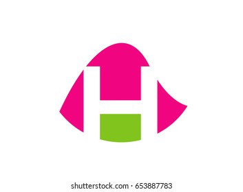 Letter H logo
