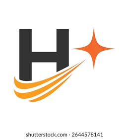 Letter H logo, H logo, AI logo set, modern and minimal design, tech-inspired, colorful icons and symbols, suitable for artificial intelligence, innovation, branding, startups, and digital identity.