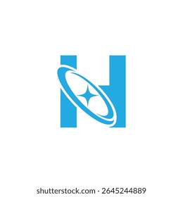 Letter H logo, H logo, AI logo set, modern and minimal design, tech-inspired, colorful icons and symbols, suitable for artificial intelligence, innovation, branding, startups, and digital identity.
