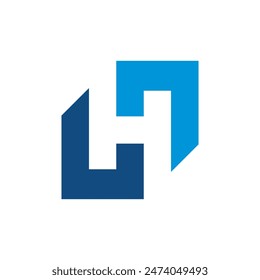 Letter H Logo can be used for icon, Logo, and etc