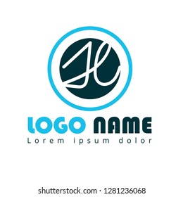 letter H logo concept. Designed for your web site design, logo, app, UI.hand-written letter