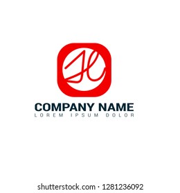 letter H logo concept. Designed for your web site design, logo, app, UI.hand-written letter