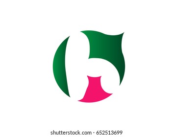 Letter H logo. Creative concept icon
