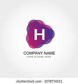 Letter H Logo Design