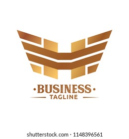 Letter H logo Design