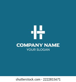  Letter H logo design for company