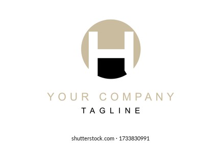 Letter H Logo Design, Creative Modern Icon H