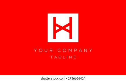 Letter H Logo Design, Creative Modern Icon H