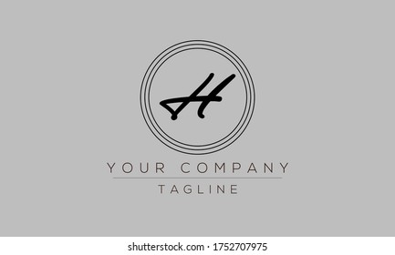 Letter H Logo Design, Creative Modern Icon H