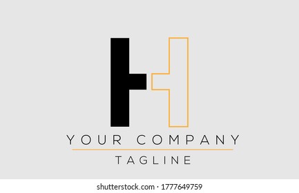Buchstabe H Logo-Design, Kreatives Modernes Symbol H
