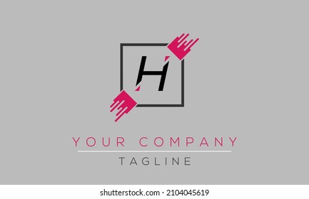Buchstabe H Logo-Design, Kreatives Modernes Symbol H
