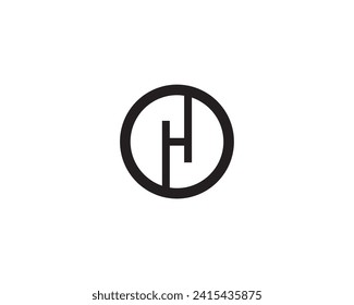 Letter H Logo Design, Creative Letter H Logo